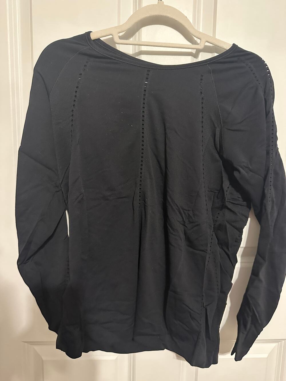 Athleta Long Sleeve Seamless Workout Top Large